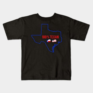 100% Texan Kids T-Shirt